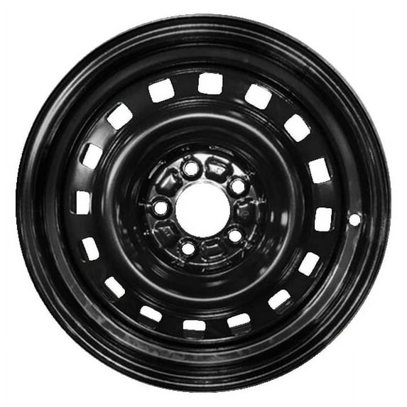 Wheel Rim For 1998-2003 Mercury Grand Marquis 16 Inch Black Steel Rim - OE Direct Replacement - Road Ready Car Wheel