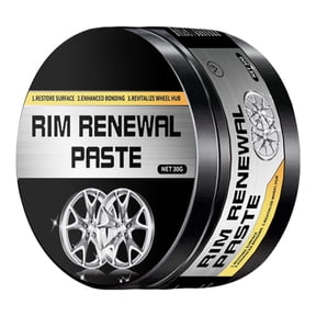 Wheel Rim Repair Buffing Renew Paste, Multi-Use Polish Removes Surface Scratches, Fills Scuffs & Recovers Radiant Alloy Shine