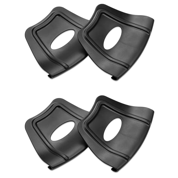 Wheel Rim Shield Rimshield Protector Tool for Motorcycle Bike ATV Quad Tyre Tire Installation 4PCS, Black