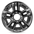 thumbnail image 1 of Wheel Rim for 15-18 Chevrolet Silverado 2500 20x8.5 in Chrome Aluminum Rim Direct Fit, 1 of 7