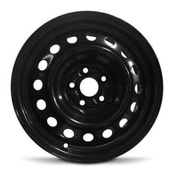 Wheel Rim for 2000-2005 Toyota Celica 15 in Black Steel Rim Direct Fit