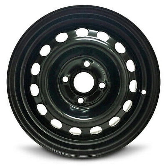 Wheel Rim for 2001-2006 Chrysler Sebring 15 in Black Steel Rim Direct Fit