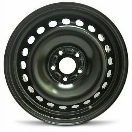 Wheel Rim for 2001-2009 Volvo S60 1998-2007 V70 16 in Black Steel Rim Direct Fit