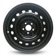 thumbnail image 1 of Wheel Rim for 2003-2008 Toyota Matrix 16 in Black Steel Rim Direct Fit, 1 of 15