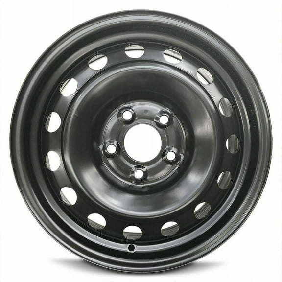 Wheel Rim for 2004-2009 Mazda 3 16 in Black Steel Rim Direct Fit
