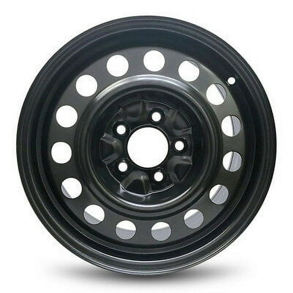 Wheel Rim for 2005-2006 Nissan X-Trail 16 in Black Steel Rim Direct Fit