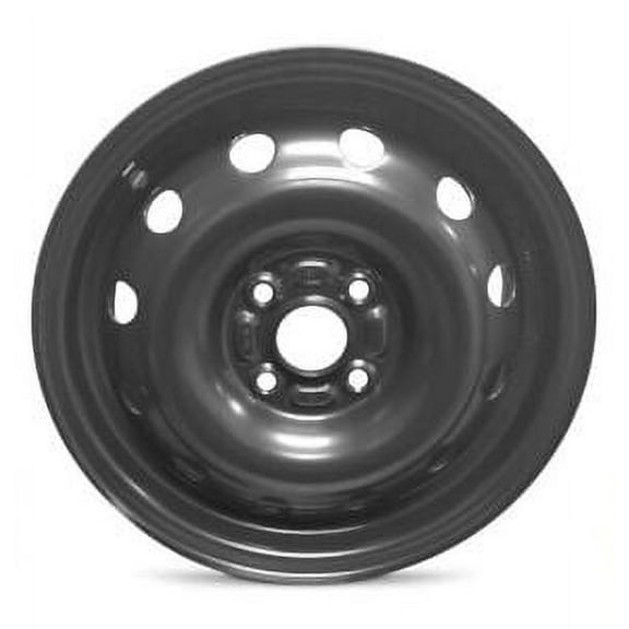 Wheel Rim for 2006-2011 Kia Rio 14x5 in Painted Steel Rim Direct Fit