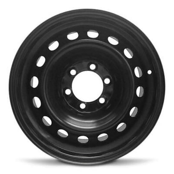 Wheel Rim for 2007-2014 Toyota FJ Cruiser 17 in Black Steel Rim Direct Fit