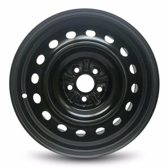 Wheel Rim for 2009-2010 Pontiac Vibe 16 in Black Steel Rim Direct Fit