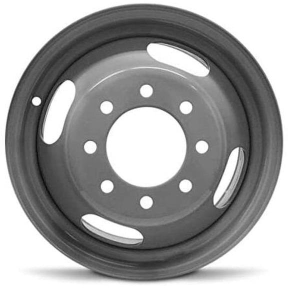 Wheel Rim for 2009-2022 Chevrolet Express 4500 16x6.5 in Painted Grey Steel Rim Direct Fit