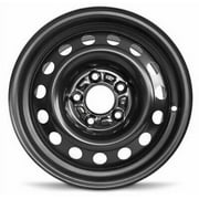 Wheel Rim for 2011-2016 Hyundai Elantra 15 in Black Steel Rim Direct Fit