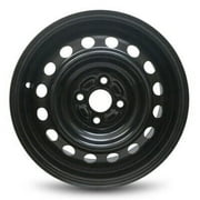 Wheel Rim for 2012-2017 Kia Rio 15 in Black Steel Rim Direct Fit