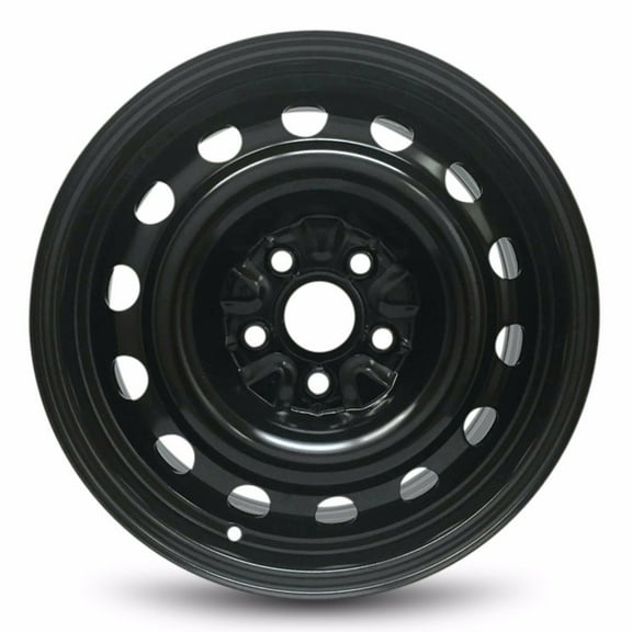 Wheel Rim for 2012-2018 Volkswagen Golf 16 in Black Steel Rim Direct Fit