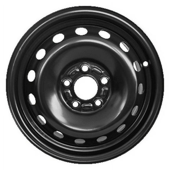 Wheel Rim for 2012-2018 ford Focus 15 in Black Steel Rim Direct Fit