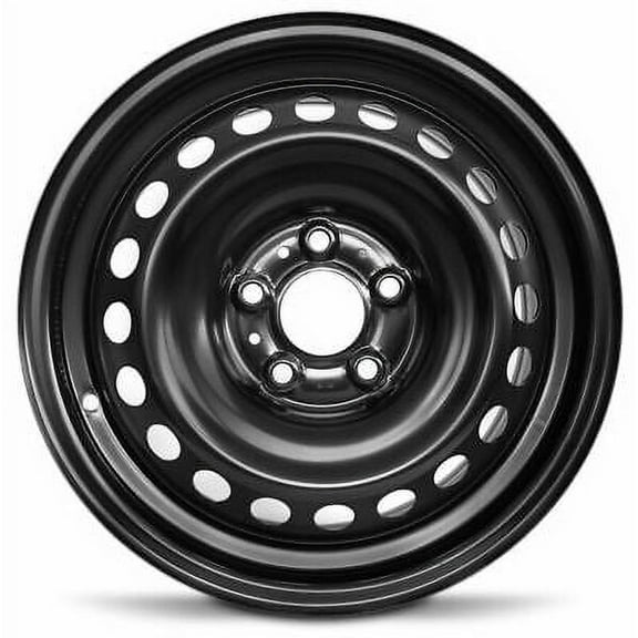 Wheel Rim for 2013-2018 Nissan Sentra 16 in Black Steel Rim Direct Fit