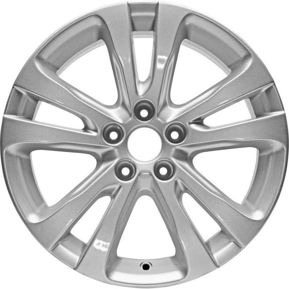 Wheel Rim for 2015-2017 Chrysler 200 20 in Hyper Silver Aluminum Rim Direct Fit