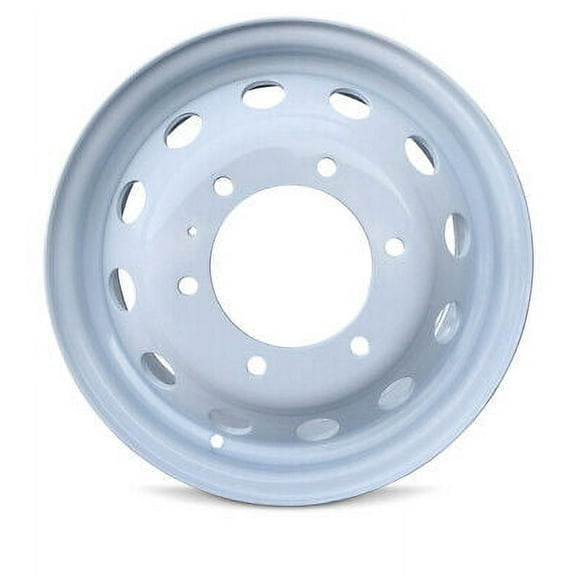 Wheel Rim for 2015-2019 ford Transit 350 16 in White Steel Rim Direct Fit