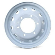 Wheel Rim for 2015-2019 ford Transit 350 16 in White Steel Rim Direct Fit