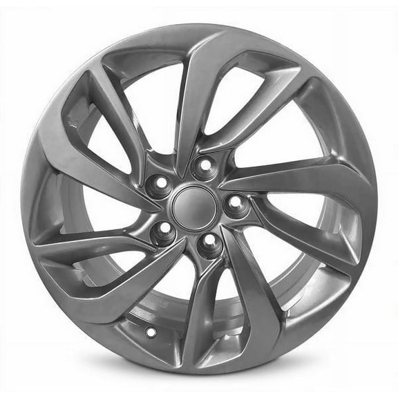 Wheel Rim for 2016-2018 Hyundai Tucson 17 in Silver Aluminum Rim Direct Fit