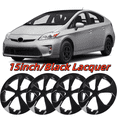 thumbnail image 1 of Wheel Rims Covers 15 inch 4 Pieces ,for 2010-15 TOYOTA PRIUS Compatible With Alloy Wheels Hubcaps ABS+PC Material (Black Lacquer), 1 of 7