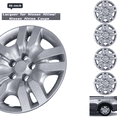 thumbnail image 1 of Wheel Rims Covers 16 inch 4 Pieces ,for 2007-2012 Nissan Altima/2008-2009 Nissan Altima Coupe Compatible with Steel Wheels and Bolt on Installation Hubcaps PP Material (Lacquer), 1 of 9