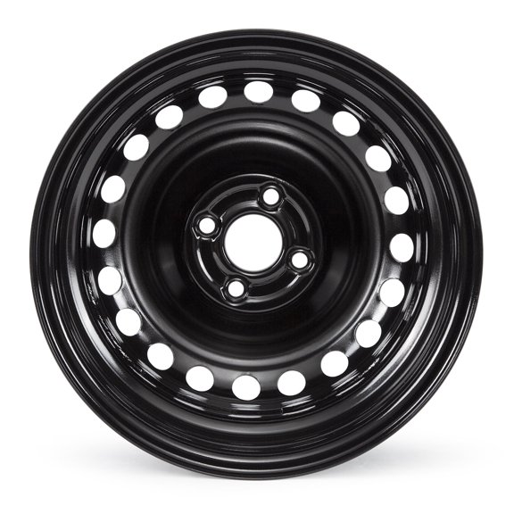 Wheel Rims For 2011-2021 Chevrolet Spark Black Steel Rim 15x6 Inch