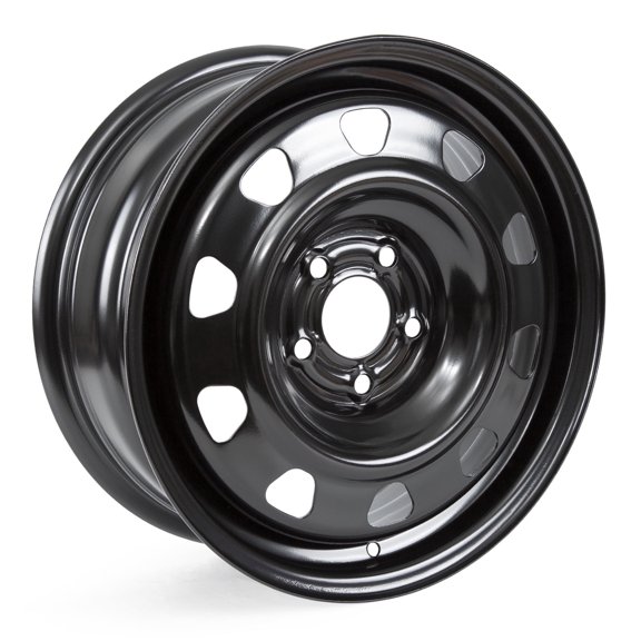 Focalmotors Steel 16 Inch Rim 5*110mm 16x6.5 5 Lug, Black for 2015-2023 Jeep Renegade