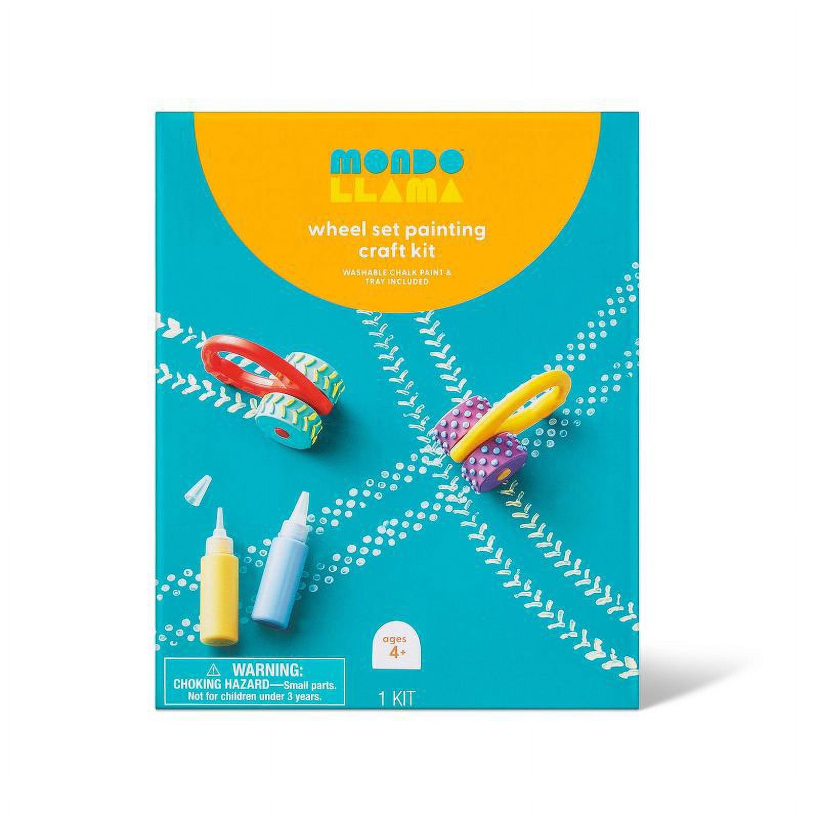 Wheel Set Painting Craft Kit Mondo Llama