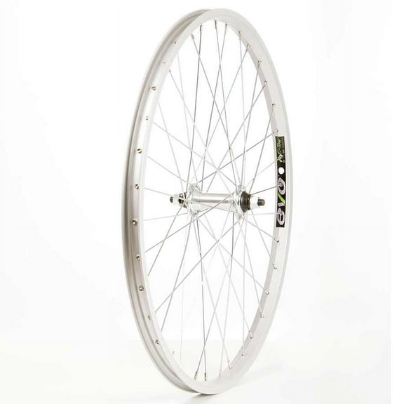 Wheel Shop Evo Tour 20 Silver/ Formula FM-21, Wheel, Front, 24'' / 507, Holes: 36, Bolt-on, 100mm, Rim