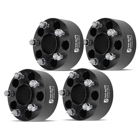 Wheel Spacer Kit 4 - Compatible with 1982 - 2002 Pontiac Firebird 1983 1984 1985 1986 1987 1988 1989 1990 1991 1992 1993 1994 1995 1996 1997 1998 1999 2000 2001