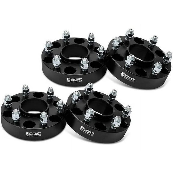 Wheel Spacer Kit 4 - Compatible with 1999 - 2021 Chevy Silverado 1500 2000 2001 2002 2003 2004 2005 2006 2007 2008 2009 2010 2011 2012 2013 2014 2015 2016 2017 2018 2019 2020