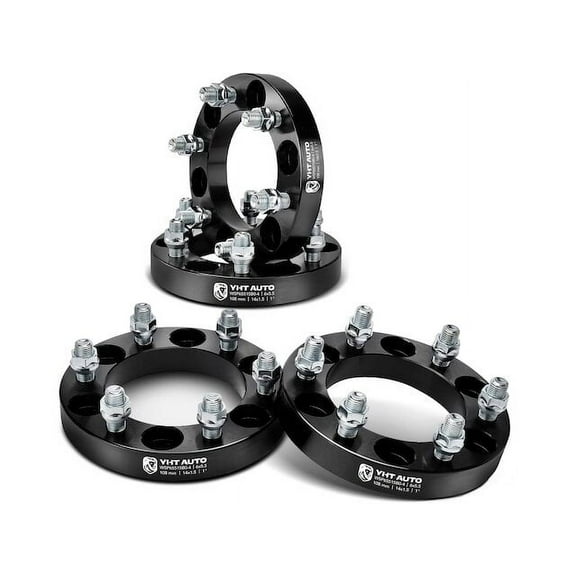 Wheel Spacer Kit 4 - Compatible with 1999 - 2021 Chevy Silverado 1500 2000 2001 2002 2003 2004 2005 2006 2007 2008 2009 2010 2011 2012 2013 2014 2015 2016 2017 2018 2019 2020