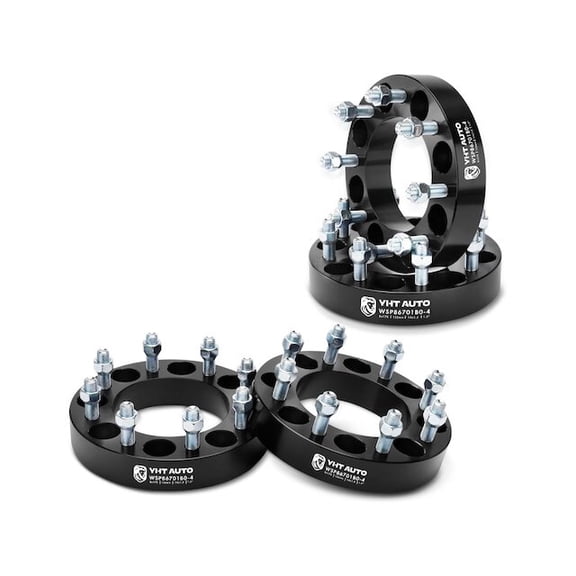 Wheel Spacer Kit 4 - Compatible with 2003 - 2022 Ford F-250 Super Duty 2004 2005 2006 2007 2008 2009 2010 2011 2012 2013 2014 2015 2016 2017 2018 2019 2020 2021