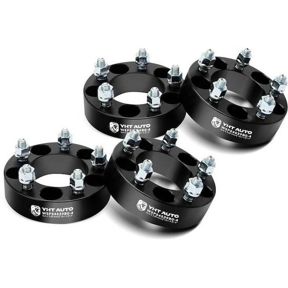 Wheel Spacer Kit 4 - Compatible with 1980 - 1995 Toyota Pickup 1981 1982 1983 1984 1985 1986 1987 1988 1989 1990 1991 1992 1993 1994