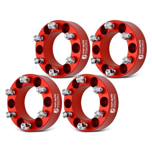 Wheel Spacer Kit 4 - Compatible with 1988 - 2000 Chevy K2500 1989 1990 1991 1992 1993 1994 1995 1996 1997 1998 1999