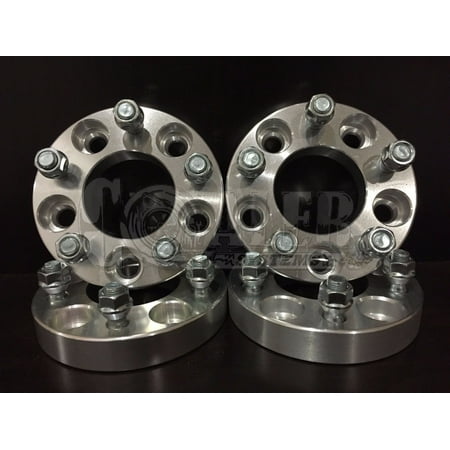 Wheel Spacers Adapters Aluminum Hub 5 Bolt Lug 5 x 114.3 to 5 x 127 4 PC 1.25"