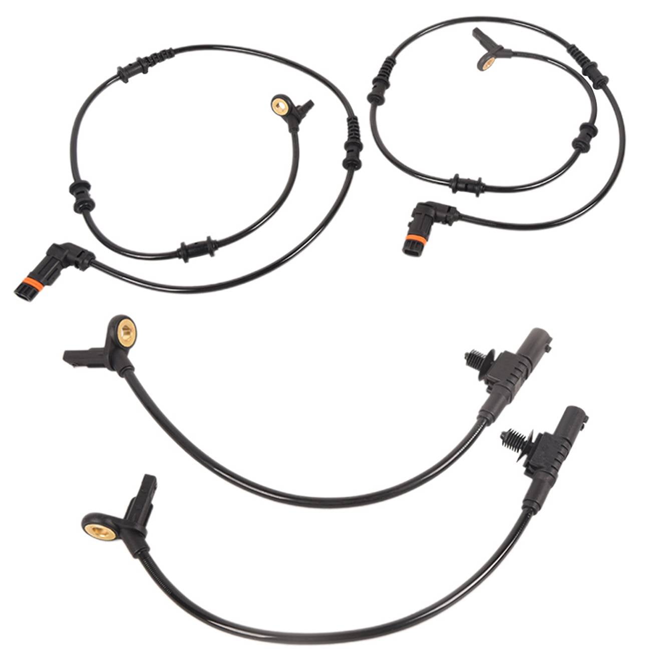 Wheel Speed Sensor Set - Front Rear Left Right - 4-Piece Kit-Front Rear ...