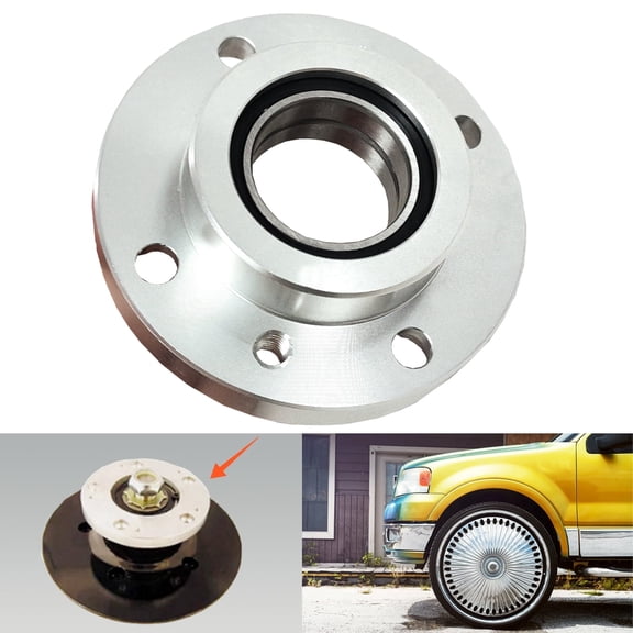 Wheel Spinner Bearing Carriage Assembly Set, Complete Bearing Hub Unit, Compatible with Select DUB and Davin Spinner Wheel Models