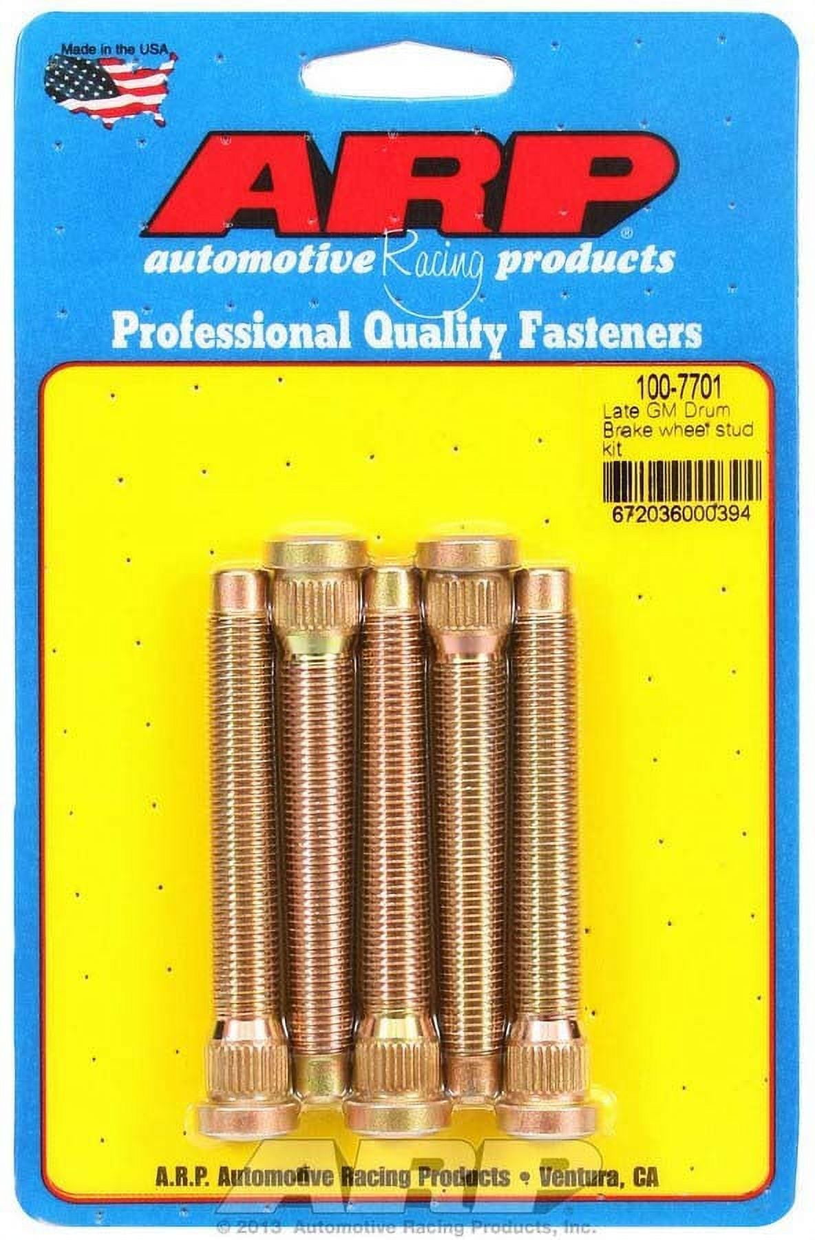 ARP Wheel Stud Kit - 7/16-20 3.165/.486 Knurl (5) ARP Wheel Stud Kit - 7/16-20 3.165/.486 Knurl (5)