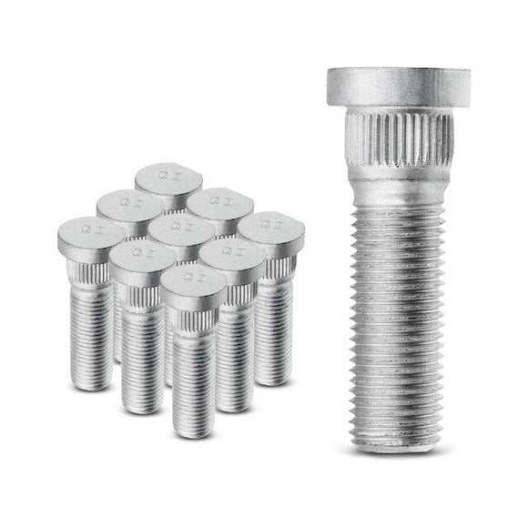 Wheel Stud Set 10 - Compatible with 2005 - 2021 Chrysler 300 2006 2007 2008 2009 2010 2011 2012 2013 2014 2015 2016 2017 2018 2019 2020