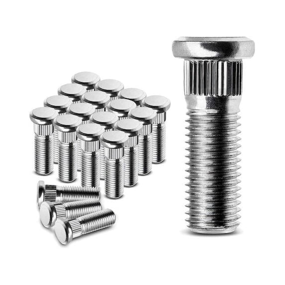 Wheel Stud Set 20 - Compatible with 2005 - 2016 Scion tC 2006 2007 2008 2009 2010 2011 2012 2013 2014 2015