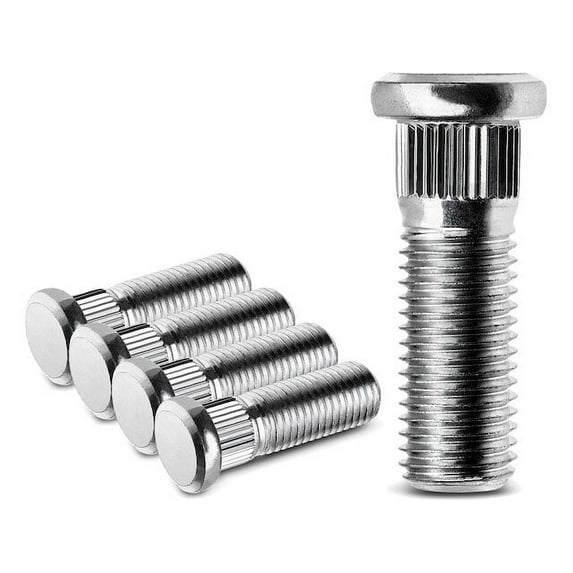 Wheel Stud Set 5 - Compatible with 1996 - 2020 Toyota RAV4 1997 1998 1999 2000 2001 2002 2003 2004 2005 2006 2007 2008 2009 2010 2011 2012 2013 2014 2015 2016 2017 2018 2019