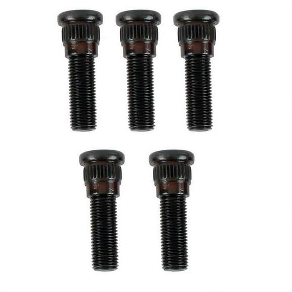 Wheel Studs, 7/16-20 .618 Knurl 2.00" Underhead Length 5 Pack