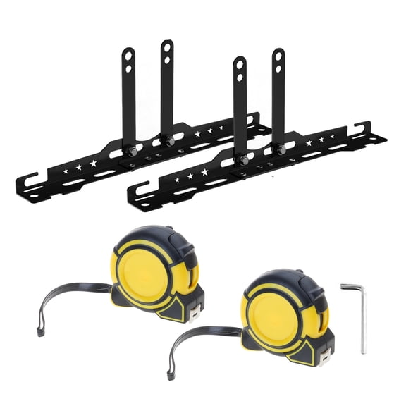 Wheel Toe Alignment Plates Heavy Duty Precise Coaxial Distance Measurement Toolkit for Tire Balancing Leveling