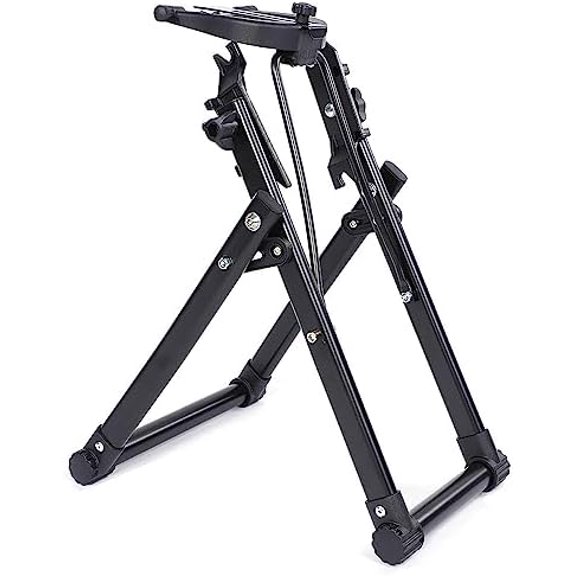 Wheel Truing Stand, Foldable Maintenance Holder Stand, Sturdy Cycling Repair Stand Accessory Fit for 16 to 29 Inch Wheel$$Sport & Recreation Other