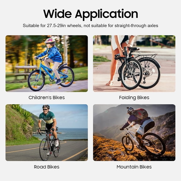 Wheel Truing Stand Professional Bicycle Wheel Truing Stand for 16 - 29 Inch, Bike Rim Maintenance Tool with Spoke Wrench, Multi-function Bicycle Wheel Alignment Repair Tool for MTB Road