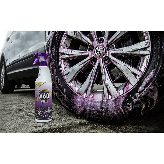 Sisbrill USA Wheel Wizard Kit Wheel Cleaner, Tire Restorer & Applicator for Car Detailing, 1 Pack