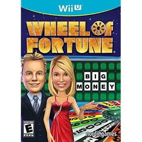 Restored Wheel of Fortune, Physical Format, Nintendo Wii U, Trivia Game, Parental Controls, for 4 Offline Players