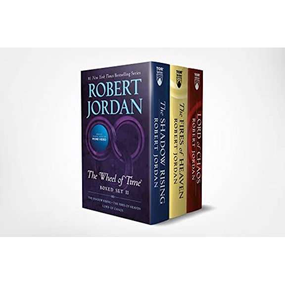 Pre-Owned Wheel of Time Premium Boxed Set II: Books 4-6 (The Shadow Rising, The Fires of Heaven, Lord of Chaos), 9781250256218, 1250256216, Paperback, Media tie-in edition
