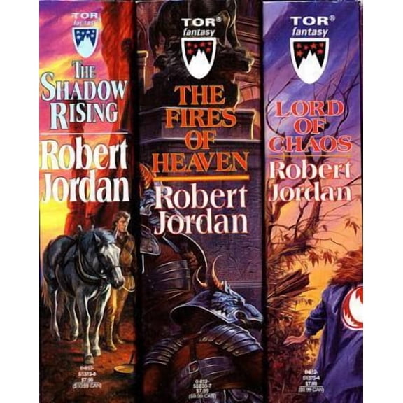 Wheel of Time: The Wheel of Time, Boxed Set II, Books 4-6 : The Shadow Rising, The Fires of Heaven, Lord of Chaos (Edition 1) (Multiple copy pack)